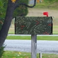 thumbnail image 4 of GZHJMY Retro Christmas Floral Red Berries Magnetic Mailbox Cover Large Size Mailbox Wraps MailWraps Post Letter Box Cover Garden Yard Oversized 25.5 x 21 inch Home Decor, 4 of 7