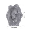 thumbnail image 2 of UPOUART Plaque Commémorative en Résine Grise pour Jardin Extérieur 1Pcs, 2 of 8