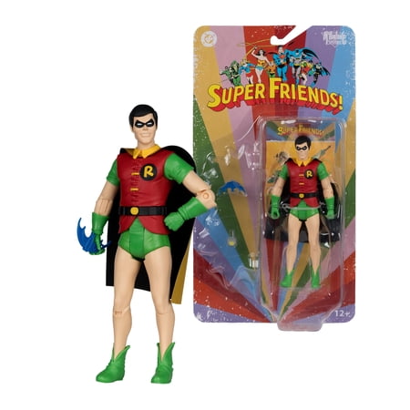 DC Retro Super Friends Action Figure - Robin - McFarlane Toys