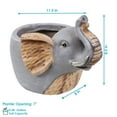 thumbnail image 5 of Sunnydaze Elsie the Elephant Indoor Planter Statue - 8.5", 5 of 12