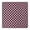 Black And Pink, variant on Brown and White Checkerboard Checkered Pattern Square Fitted Tablecloth with Elastic Edge,Square Table Cover,Washable Elastic Table Cover for Home Kitchen Party Decor 34"x34"