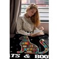 thumbnail image 2 of Yibo Distracted by Dragon and Books Blanket Super Soft and Cozy Blankets for Home Decoration Couch Bed Sofa for Kids for All Seasons, 2 of 8