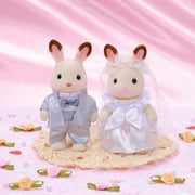 Sylvanian Families Chocolat Rabbit Nice Wedding Pair Set
