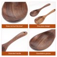 thumbnail image 3 of BRIGHTFUFU Wooden Spoon Fork Set 26X65X1In Brown Material For Household Use 2Pack, 3 of 8