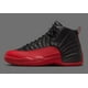 thumbnail image 2 of N I-K-E A i r-Jor-dan 12 Retro Flu Game Black Red CT8013-002 Men’s or GS Shoes NEW, 2 of 6