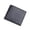Black, variant on Fashion Men ID Short Wallet Solid Color Bag Oepn Purse Multiple Card Slots Clutch Bag Black