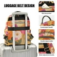 thumbnail image 3 of FORMRS Mini Backpack Purse for Women Quilted Travel Daypack Casual Shoulder Bag, Abstract Floral, 3 of 7