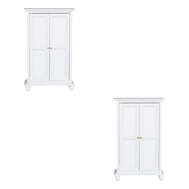 Kironypik Toy House Display Miniature Double Door Colorful Wood