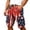 Z-Red127, variant on CAIVO Men's Independence Day Cargo Shorts Plus Size American Flag Print Casual Comfortable Knee Length Male Trendy Patriotic Graphic Everyday Bottoms With Pockets