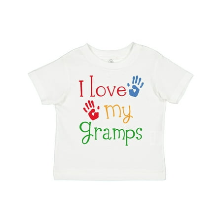 

Inktastic I Love My Gramps Cute Grandkids Gift Toddler Boy or Toddler Girl T-Shirt