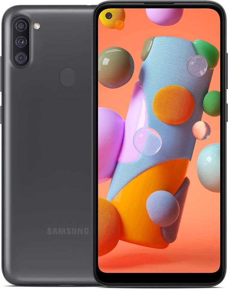 Restored Samsung Galaxy A11 32GB Model - SM-A115U Unlocked - Black (Refurbished)