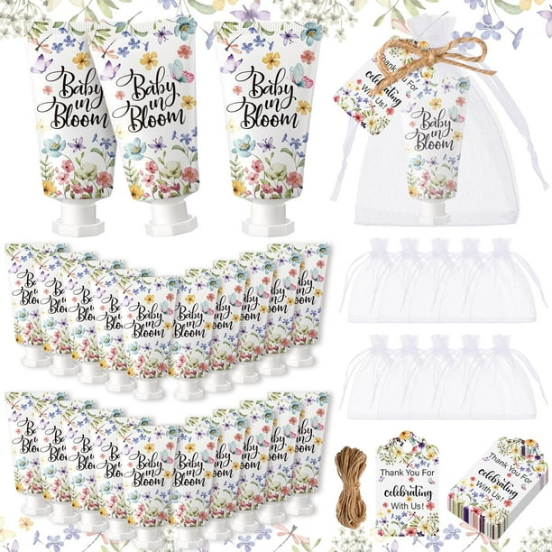 Set de crema de manos Dansib Baby In Bloom, 48 juegos con bolsas de organza