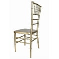 thumbnail image 5 of Sparkling Gold Champagne Resin Chiavari Chair - Sold in Pairs by Chivari, 5 of 15