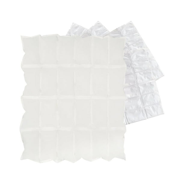 Paquetes de hielo de 120 piezas, láminas de hielo, paquetes de hielo cortables, paquetes de congelador para cajas frías, almacenamiento