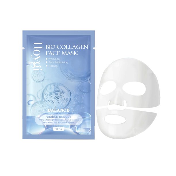Mascarillas faciales Beauty Peel Off Bio Collagen True Deep Mask, mascarilla de colágeno para la noche, mascarilla de colágeno para el cuidado facial, mascarilla hidratante antienv Autorización