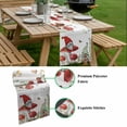 thumbnail image 5 of Gnomes Mushroom Table Runner - 90 Inch Long, Kitchen Dining Table Runner Dresser Scarves, Country Leaves Plants Butterfly Plants Farmhouse Decor for Coffee Tables Wedding Party Banquet, 5 of 8