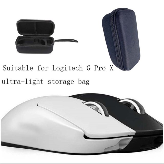Adecuado para la bolsa de almacenamiento de viaje ultraligera para mouse G PRO X EVA, funda para tableta