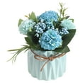 thumbnail image 4 of MixMart Simulation Tree Green Succulents Plant Pot Flower Grass Desktop Bonsai Decor, 4 of 5