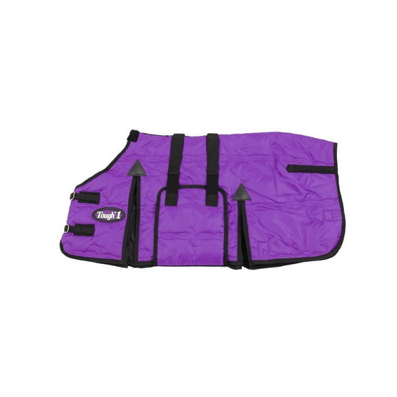 Tough 1 Blanket Stable 600D Miniature Belly Wrap 51" Purple 32-8011