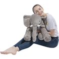 thumbnail image 2 of 15.7Inch Stuffed Elephant Plush Animal Toy Stuffed Animal (Purple), 2 of 6