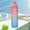 Multicolor-3A, variant on MMJ Water Bottle Graduated 750ml Motivational One Button Flip Top Sports Drinking Cup for Gym 9.84x2.76in