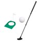 thumbnail image 4 of Putter de golf retráctil con un agarre premium portátil con taza y bandera Negro, 4 of 8