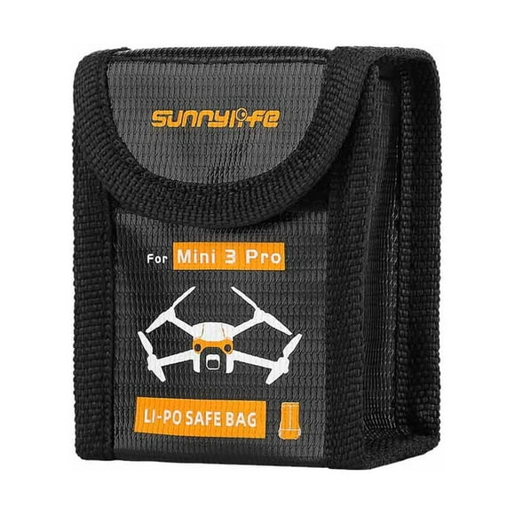 TIMIFIS Toys Sunnylife Mini 3 Pro Battery Bag Explosion Proof Battery Bag Fireproof Battery Safe Bag Battery Protection Bag Battery Storage Case Kids Christmas Gifts