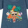 thumbnail image 3 of LOL Surprise! Dolls - Boogie Babe - Retro Style with Palm Trees - Toddler & Youth Girls Fleece Dress, 3 of 5