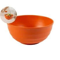 WNFJR Eco-Friendly Plastic Cereal Bowl – Lightweight Straw Fiber Bowl Microwave & Dishwasher Safe – Reusable Non-Breakable Soup, Oatmeal & Fruit Bowl