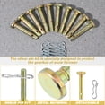 thumbnail image 3 of CIMAXIC Shear Pin Kit for Snow Blower Replacement Made of Metal 20pcs Assorted Color,1.61"X0.51"X0.51", 3 of 4