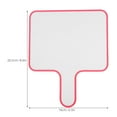 thumbnail image 2 of DRAFIDEEP 2Pcs Dry Erase Paddle Board Portable White Board for Professionals and Students 10X8X0.2in, 2 of 8