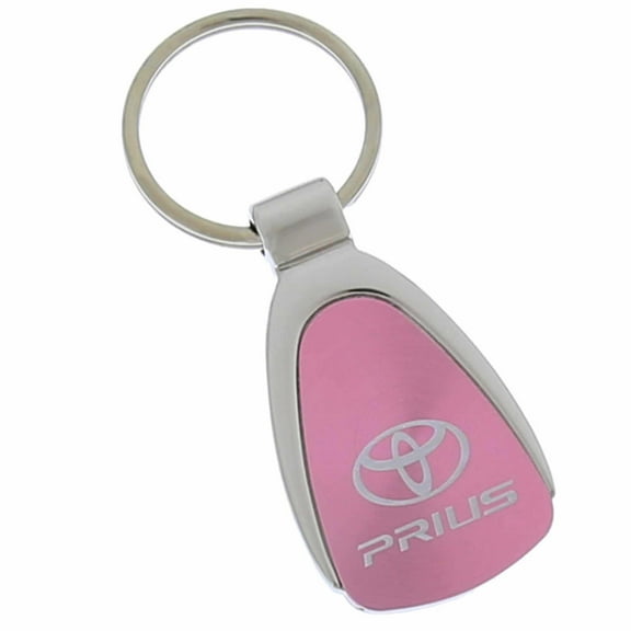 Toyota Prius Keychain & Keyring - Pink Teardrop