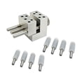 thumbnail image 5 of YWMJZEU Mini Bench Vise High Performance Convenient Practical Portable Small Bench Clamp 8 Clamp rod, 5 of 7