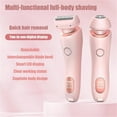 thumbnail image 3 of Gleam Pro 3.0 Rasoir pour Femmes par Femmes, par Serene Rasoir Électrique, Smooth Shaver Pro, Elorixa Rasoir, le Cozy Luna Rasoir, Rasoir Électrique Rasoirs pour Femmes (Rose), 3 of 8