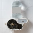 thumbnail image 3 of Joernso Paper Holder Wall-mounted Waterproof PP Strong Load-bearing Tissue Rack Bathroom Accessories, 3 of 8
