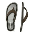 thumbnail image 4 of Jack And Jones Mens Washton Leather Flip Flops, 4 of 5
