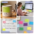 thumbnail image 5 of AGCAN 12 Pads Lined Sticky Notes, 3.5x3 Inch To Do List Notepad, 504 Sheets, Strong Adhesive Notepads with Lines for Office, Home, Meeting, Assorted Colors, 5 of 7