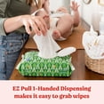 thumbnail image 4 of Baby Wipes, Huggies Natural Care Sensitive, UNSCENTED, 3 Flip Top Packs, 168 Wipes, 4 of 9
