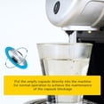 thumbnail image 3 of Lubelski 1 Ensemble Capsule de Café en Acier Inoxydable de Qualité Alimentaire Antirouille Miniature Rechargeable pour Machine Zenius, 3 of 9