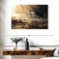 thumbnail image 3 of Elephant Stock Wild Deer In Snow Wall Art - Horizontal Canvas Wall Art - Living Room Wall Decor - Animal Canvas - Brown And Beige Decor - 39" x 26", 3 of 8