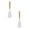 B 2PCS, variant on 1/2PCS Silicone Ash Spoon, Multifunction Spatula Cooking Spoon, HeatResistant Rubber Silicone Spatula Spoon with Wooden Handle, for Cooking, Serving, Stirring, Scooping, Scraping