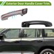 thumbnail image 3 of Cubierta de manija de puerta exterior Unique Bargains Trim delantero izquierdo y derecho para Toyota FJ Cruiser 2007-2022 fibra de carbono negra 1 juego, 3 of 7