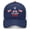 Navy-blue-orange-2, variant on 250 Anniversary USA hat, Patriotic Baseball Cap, Eagle & Liberty, Bald Eagle Patriotic Baseball Cap