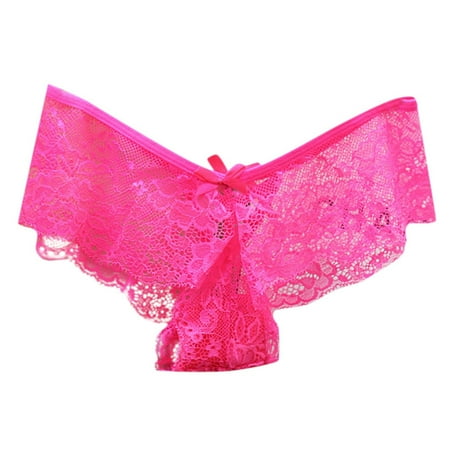Postpartum Mesh Underwear Womens Underwear Sexy Bulk Sexy Lace Pure Desire Transparent Girl Hot And Spicy Thong Low Waist Seamless Breathable Solid Color Crotch T Shaped Pant Head