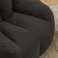thumbnail image 6 of GARITIN Oversized Bean Bag Chair, Teddy Faux Fur Memory Foam, 37.4inx33.9inx32.3in, Dark Gray, 6 of 11