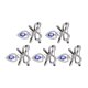 thumbnail image 4 of Diseños únicos, material de alta calidad para acentuar la moda 5 broches encantadores de ojo de demonio, 4 of 8
