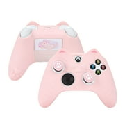 GeekShare Protective Case for Xbox Series X Controller Grips Set Silicone Cover + 2 Thumb Grips