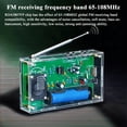thumbnail image 3 of DIY FM Radio Kit Electronic Production DIY Students Welding Practice Assembly Teaching Training Circuit Board Parts,1 x DIY FM Radio Kit,Photo Color, 3 of 6