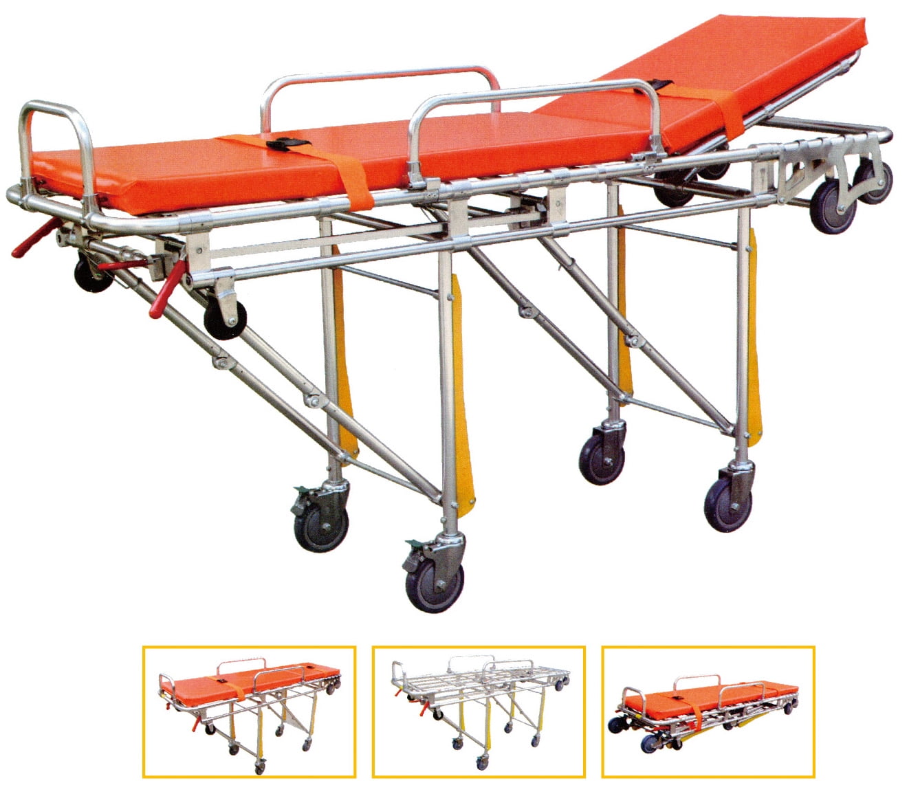 foldable stretcher bed