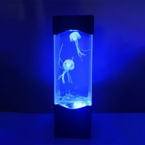 Gnmfd Jellyfish Night Light USB or Battery Powered LED Desk Lamp Decorative Mood Lamp for Bedroom Office Table Night Lights Plug Into Wall Lights for Room LED Lights for Decoration